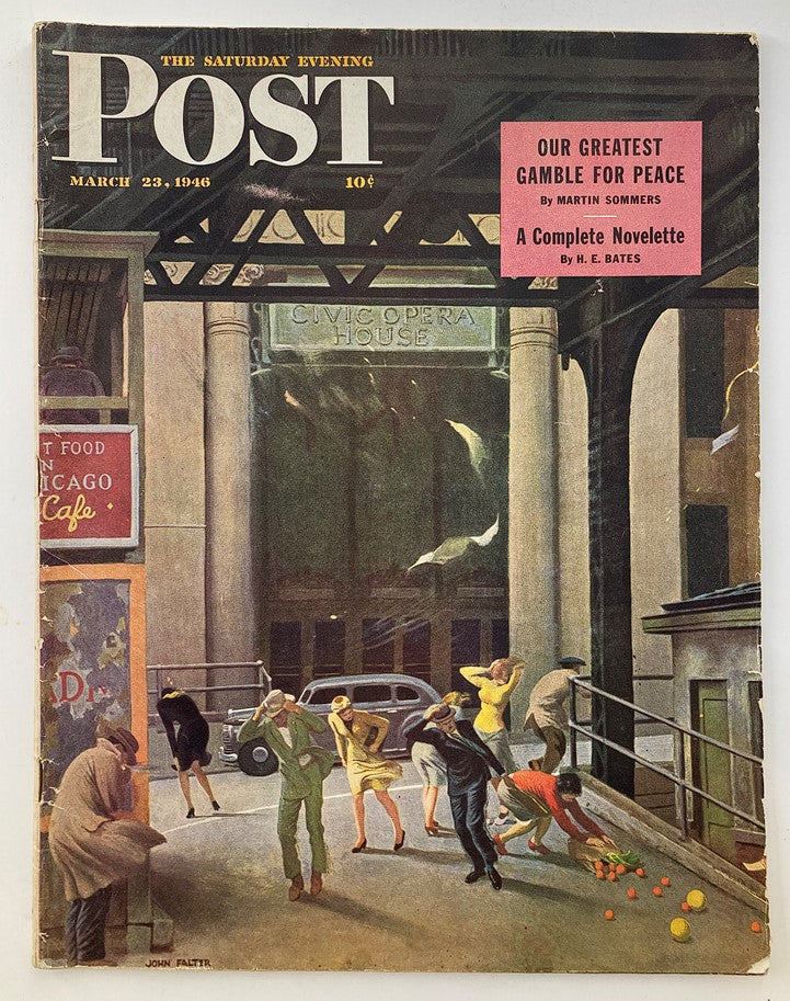 The Saturday Evening Post March 23 1946 Our Greatest Gamble For Peace