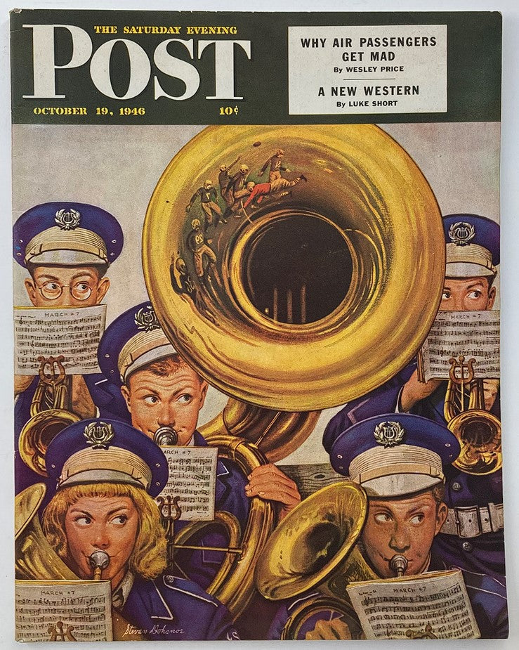 The Saturday Evening Post October 29 1946 Why Air Passengers Get Mad by Prince