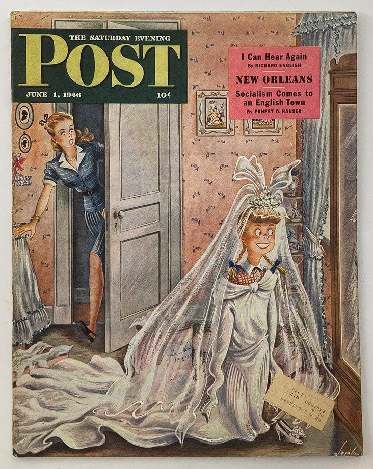 The Saturday Evening Post June 1 1946 I Can Hear Again by Richard English