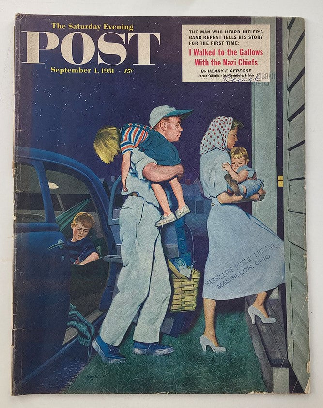 The Saturday Evening Post September 1 1951 Dissatisfied with Life by G. Hughes