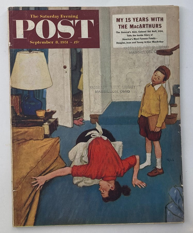 The Saturday Evening Post September 8 1951 The Extremely Shy Young Man