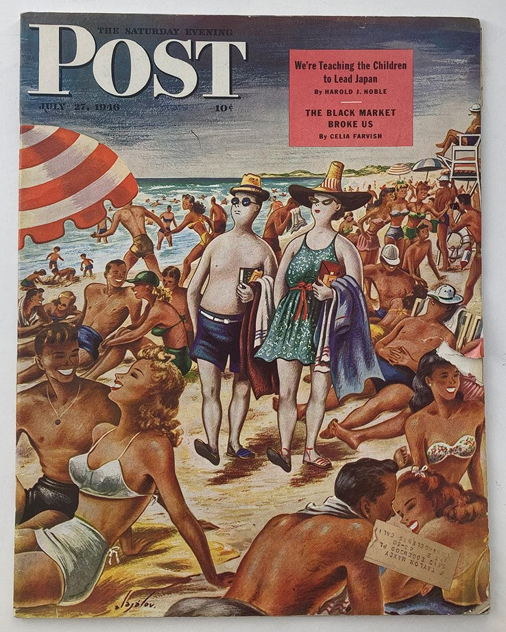 The Saturday Evening Post July 27 1946 The Black Market Broke Us by Celia F.