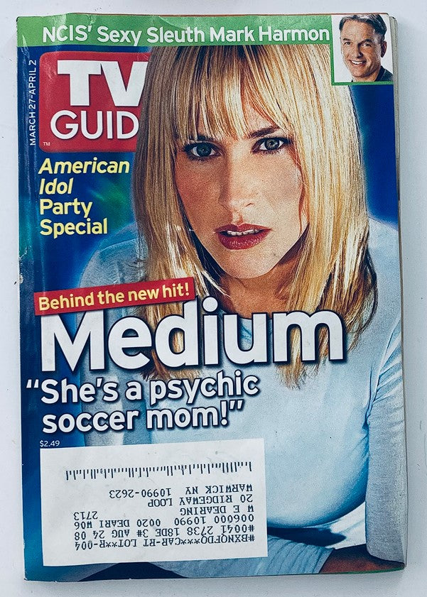 TV Guide Magazine March 27 2005 Patricia Arquette, Mark Hamon NY Metro Ed.