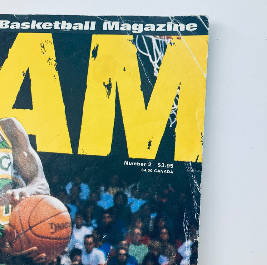 Slam Magazine 1994 No. 2 Seattle Supersonics Shawn Kemp No Poster No Label