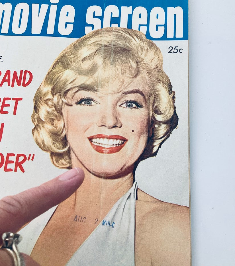 TV & Movie Screen Magazine September 1960 Marilyn Monroe Cover No Label