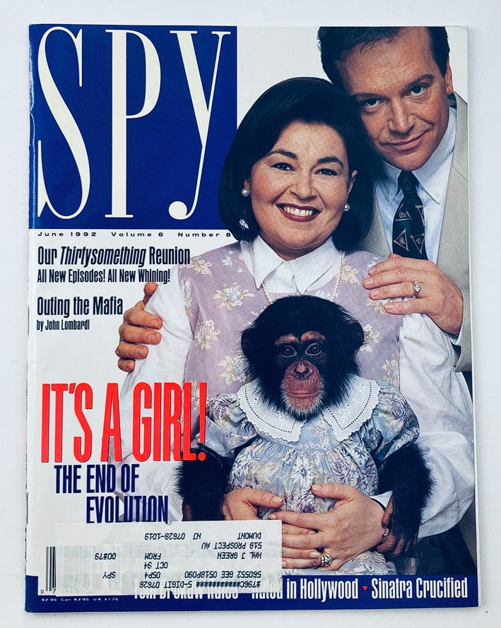 Spy Magazine June 1992 Roaseanne Barr and Tom Arnold, Salvatore Gravano