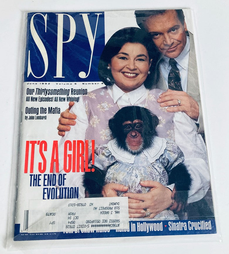 Spy Magazine June 1992 Roaseanne Barr and Tom Arnold, Salvatore Gravano