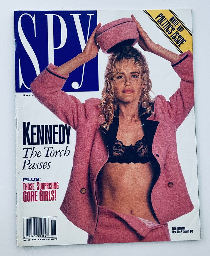 Spy Magazine November 1993 Jackie Kennedy The Torch Passes Politics Issue