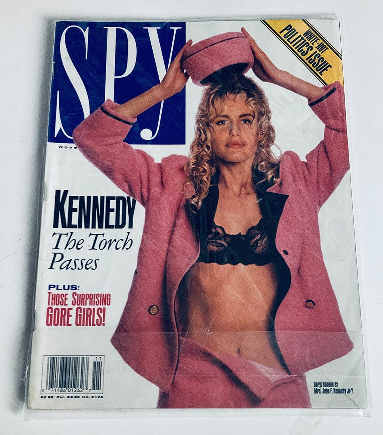 Spy Magazine November 1993 Jackie Kennedy The Torch Passes Politics Issue