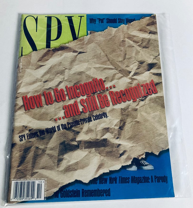 Spy Magazine November 1997 The Wacky Violent World of Artists Who Aim Nauseate