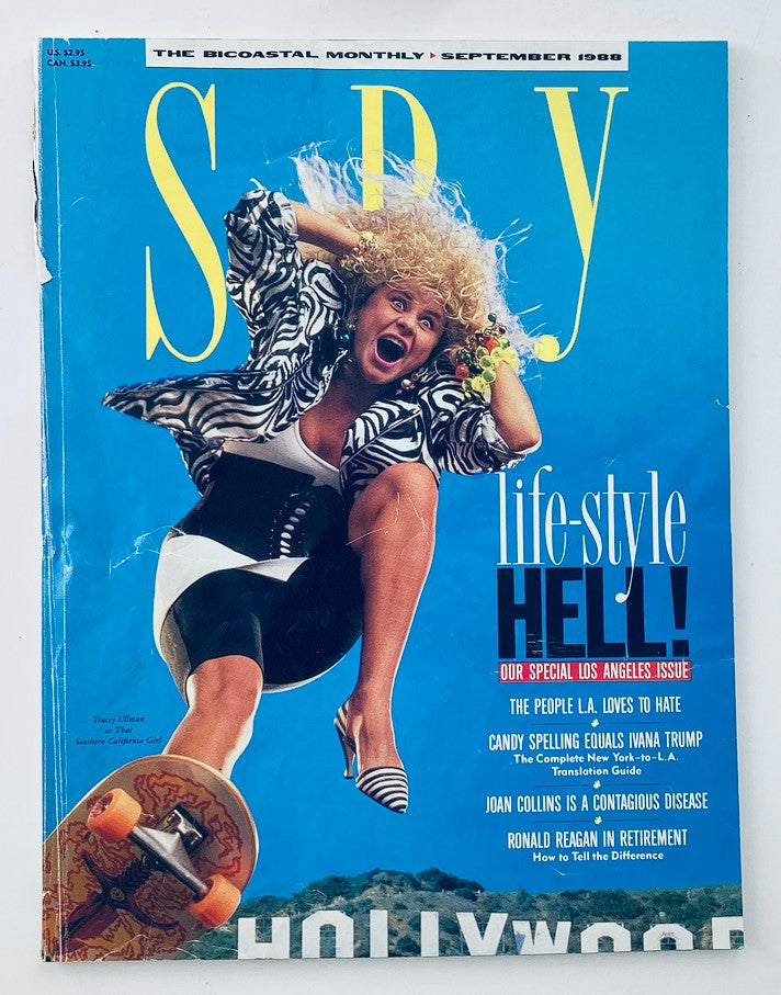 Spy Magazine September 1988 Tracey Ullman as That Southern California Girl