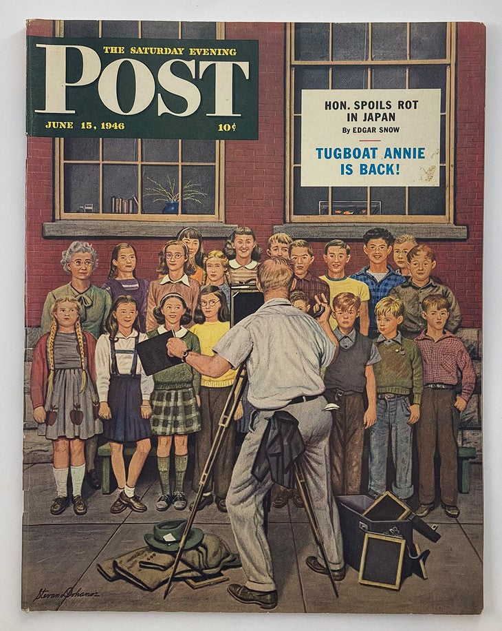 The Saturday Evening Post June 15 1946 Hon. Spoils Rot in Japan No Label