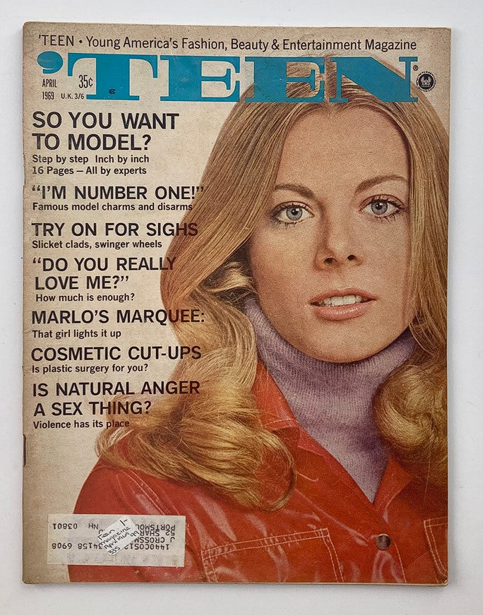 VTG Teen Magazine April 1969 Vol 13 #4 Cover Girl Joanne Vitelli