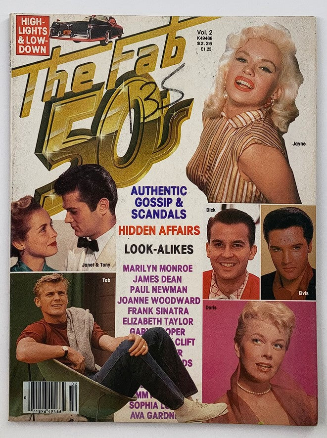 VTG The FAB 50s Magazine Vol II 1980 Jayne Mansfield, Dick Clark, Elvis Presley