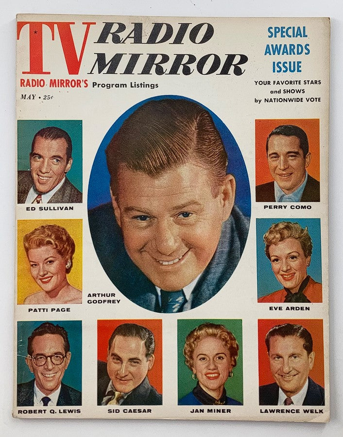 VTG TV Radio Mirror Magazine May 1956 Vol 45 #6 Arthur Godfrey, Ed Sullivan