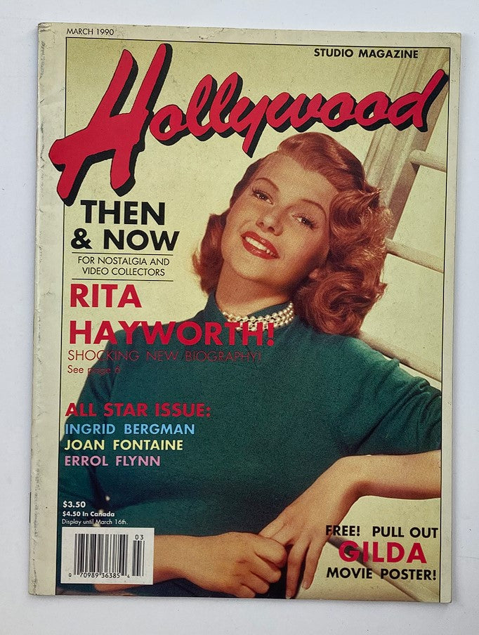 Hollywood Studio Magazine March 1990 Vol 23 #3 Rita Hayworth No Label