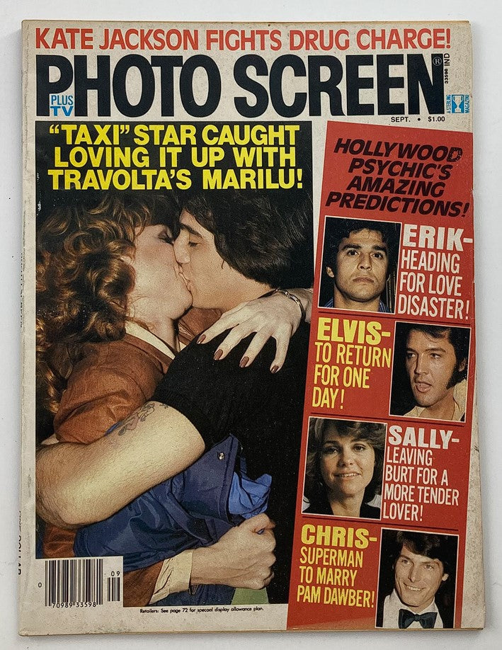 VTG Photo Screen Magazine September 1979 Vol 14 #4 Elvis Presley No Label