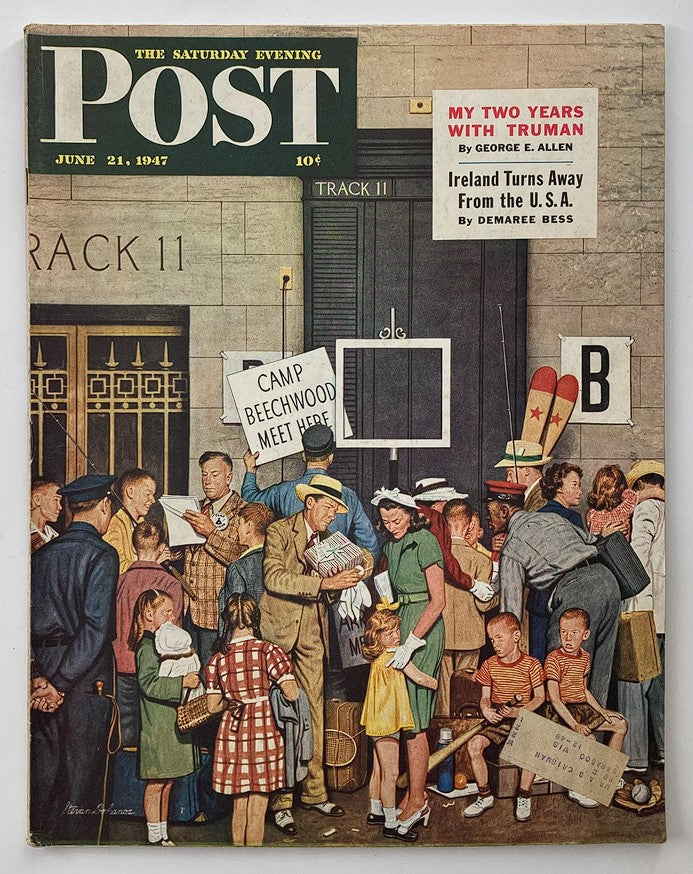 The Saturday Evening Post June 21 1947 Ireland Turns Away from the U.S.A.