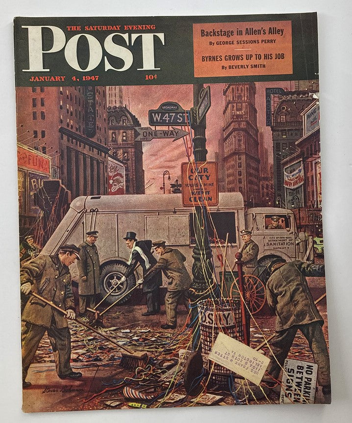 The Saturday Evening Post January 4 1947 Byrnes Grows Up To His Job