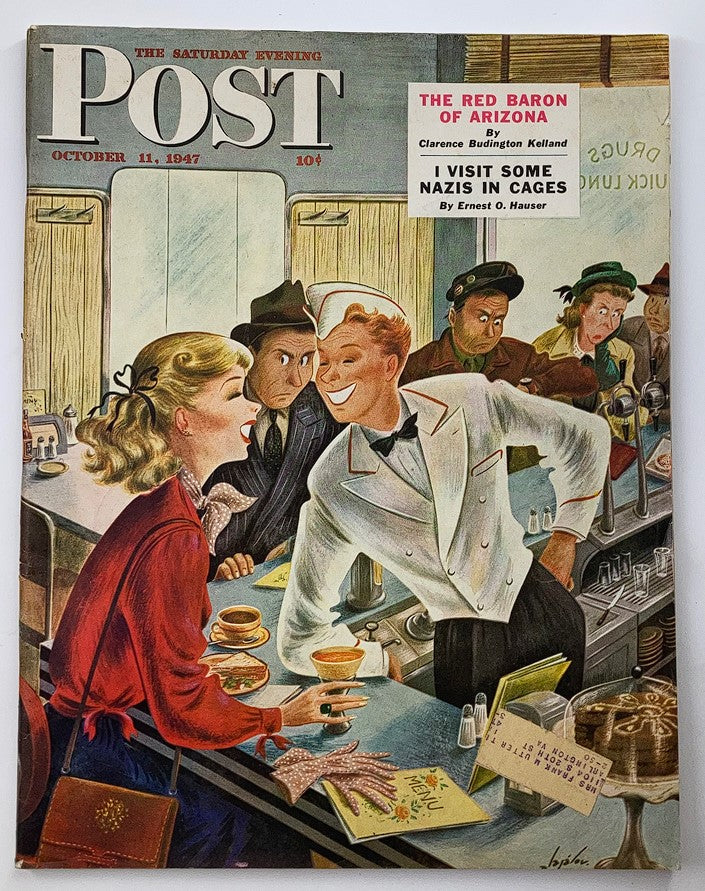 The Saturday Evening Post October 11 1947 The Red Baron of Arizona