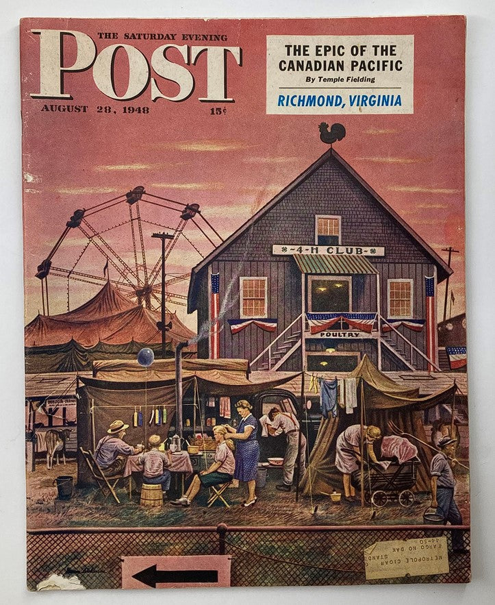 The Saturday Evening Post August 28 1948 The Epic of The Canadian Pacific