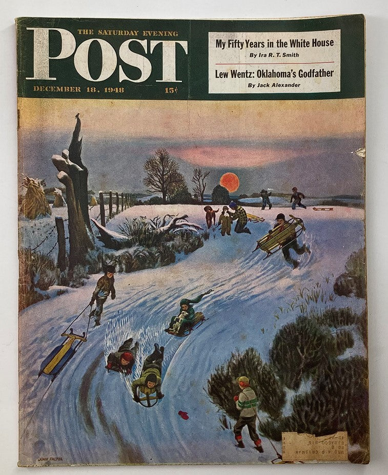 The Saturday Evening Post December 18 1948 Lew Wentz: Oklahoma's Godfather