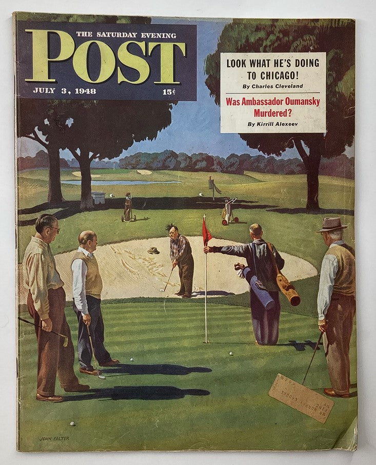 The Saturday Evening Post July 3 1948 Was Ambassador Oumansky Murdered?