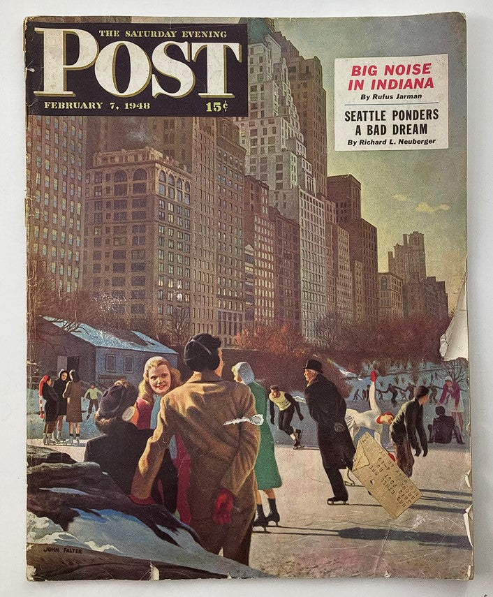 The Saturday Evening Post February 7 1948 Big Noise in Indiana by Rufus Jarman