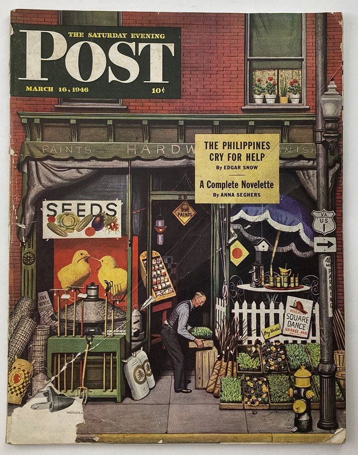 The Saturday Evening Post March 16 1946 The Philippines Cry for Help by E. Snow