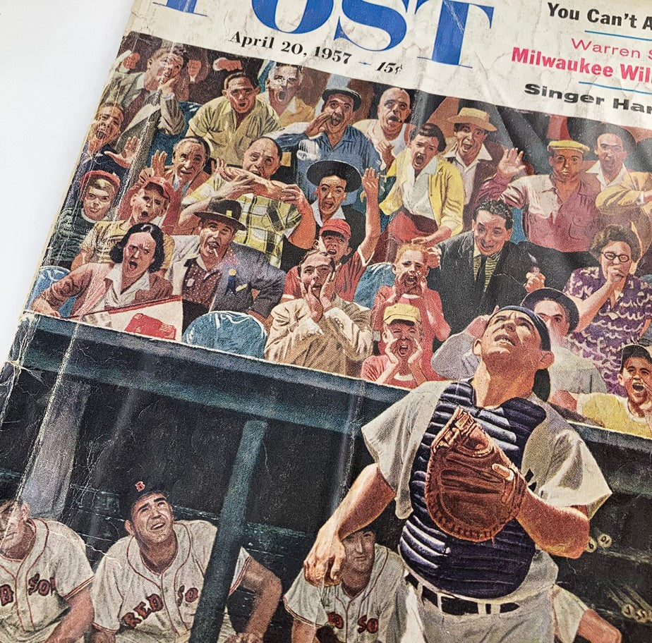 The Saturday Evening Post April 20 1957 Warren Spahn Says Milwaukee Win Pennant