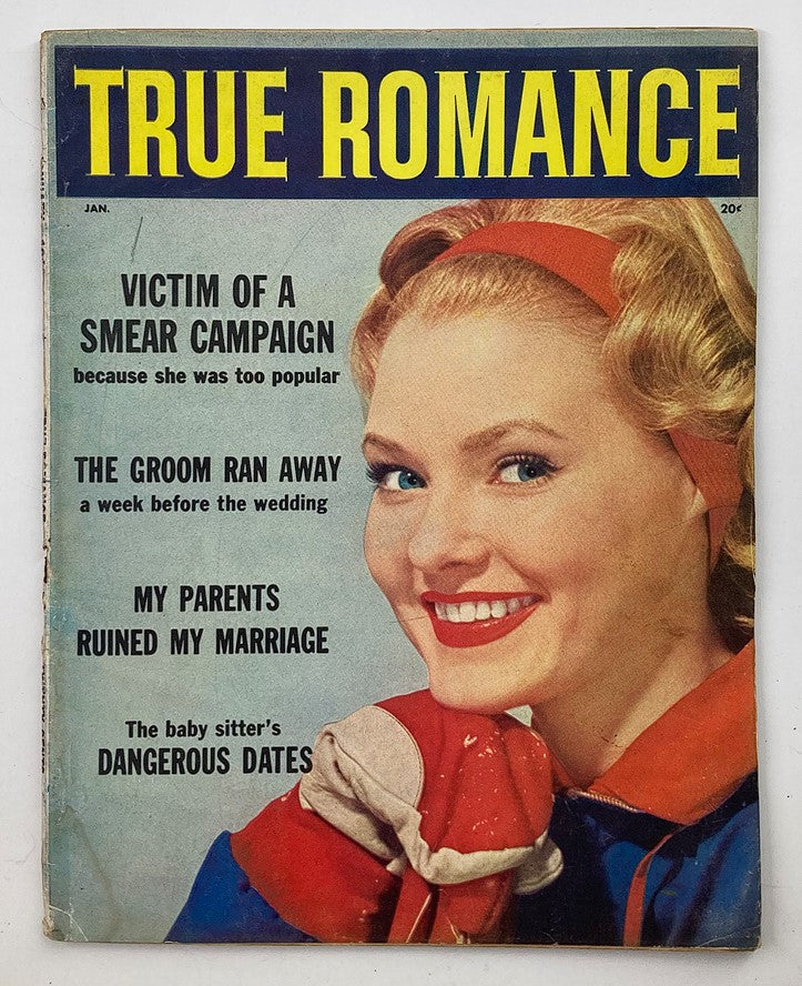 VTG True Romance Magazine January 1960 Vol 69 #5 Victim of a Smear Campaign