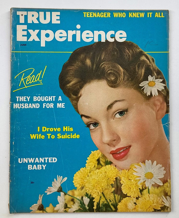 VTG True Experience Magazine June 1954 Vol 55 #1 Unwanted Baby No Label