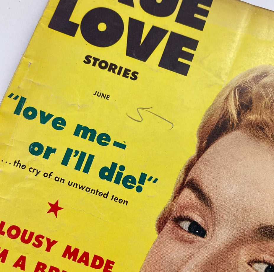 VTG True Love Stories Magazine June 1954 Vol 61 #5 Cynthia Baxter No Label