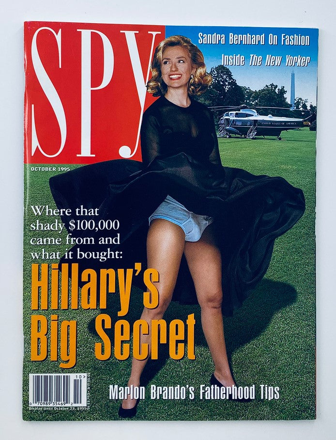 Spy Magazine September 1995 Vol 9 #5 Hillary Clinton's Biggest Secret VG