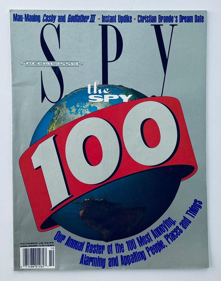 Spy Magazine October 1990 Paul Rudnick, Henry Holland and Mark Lasswell