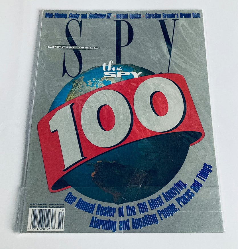 Spy Magazine October 1990 Paul Rudnick, Henry Holland and Mark Lasswell