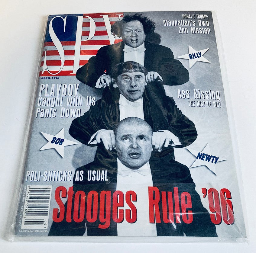 Spy Magazine March 1996 Vol 10 #2 The Stooges Rule '96 No Label