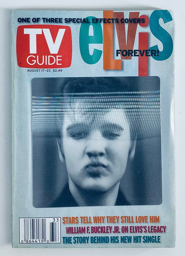 TV Guide Magazine August 17 2002 Elvis Presley Forever Cover 2 NY Metro Ed.