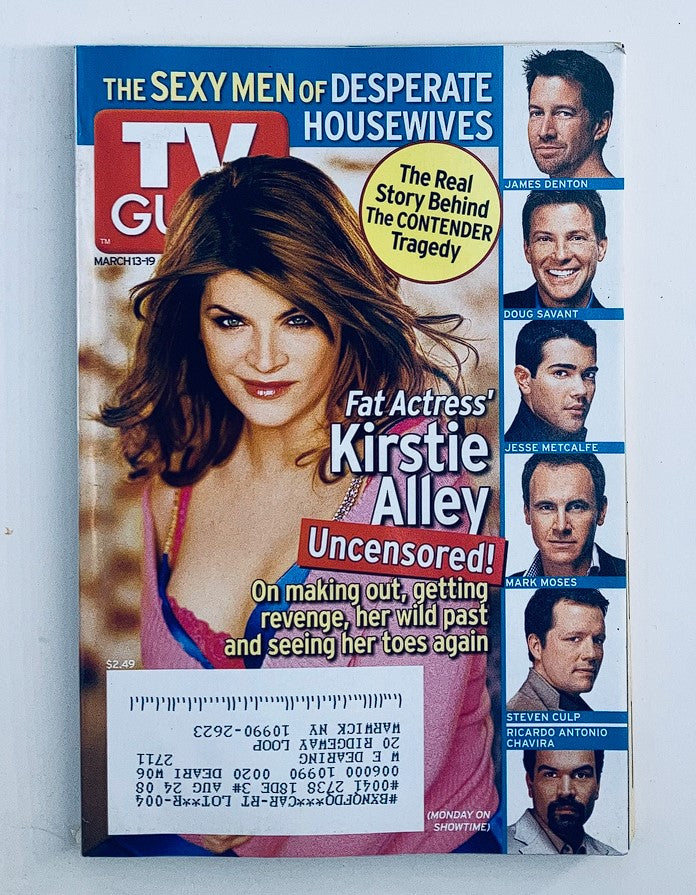 TV Guide Magazine March 13 2005 Kirstie Alley, James Denton NY Metro Ed.