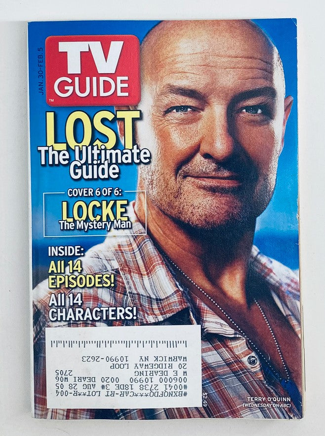 TV Guide Magazine January 30 2005 Terry O'Quinn Lost Guide NY Metro Ed.