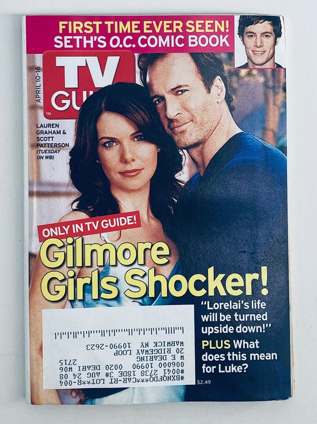 TV Guide Magazine April 10 2005 Lauren Graham, Scott Patterson NY Metro Ed.