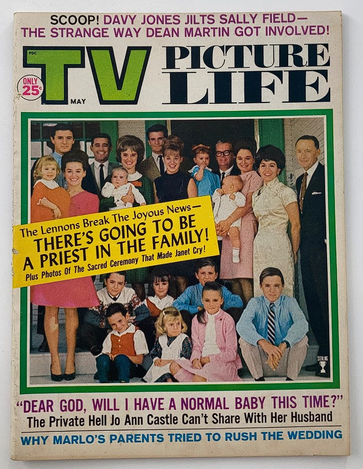 VTG TV Picture Life Magazine May 1968 Vol 13 #5 The Lennons Joyous News No Label