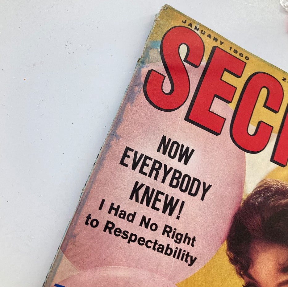 VTG Secrets Magazine January 1960 Vol 47 #2 Now Everybody Knew No Label