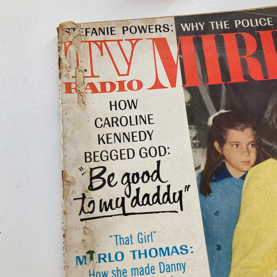 VTG TV Radio Mirror Magazine January 1967 Vol 67 #2 Jacqueline Kennedy No Label