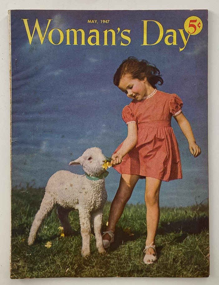 VTG Woman's Day Magazine May 1947 Children Like Vegetables No Label