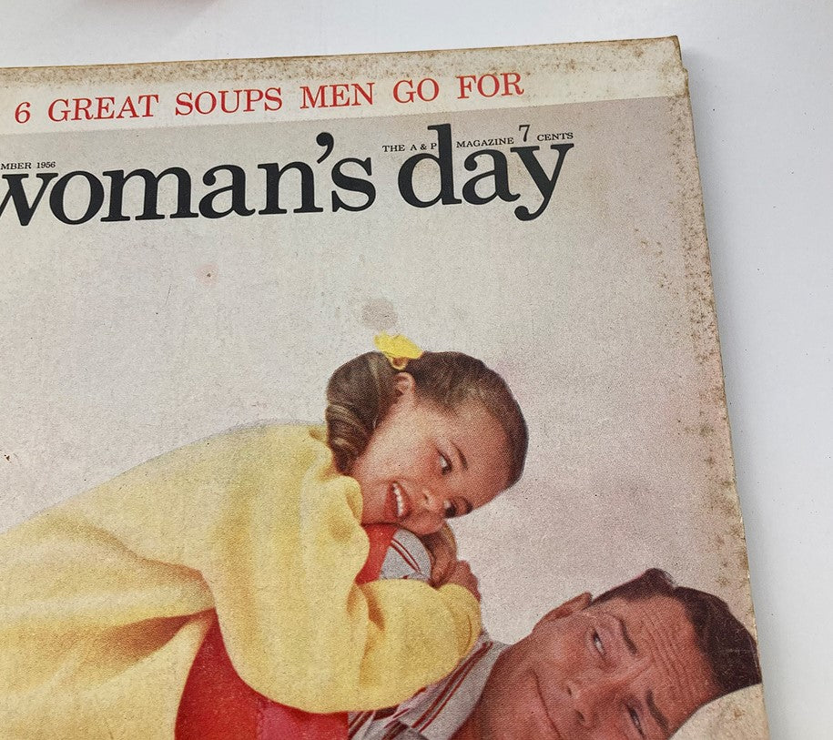 VTG Woman's Day Magazine November 1956 A Gift of Thanksgiving No Label