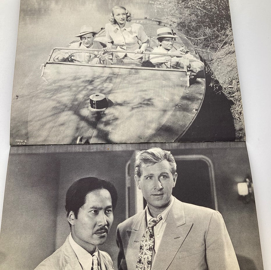 VTG Serial Pictorial 1945 #7 Jan Wiley & Lloyd Bridges Secret Agent X-9 No Label