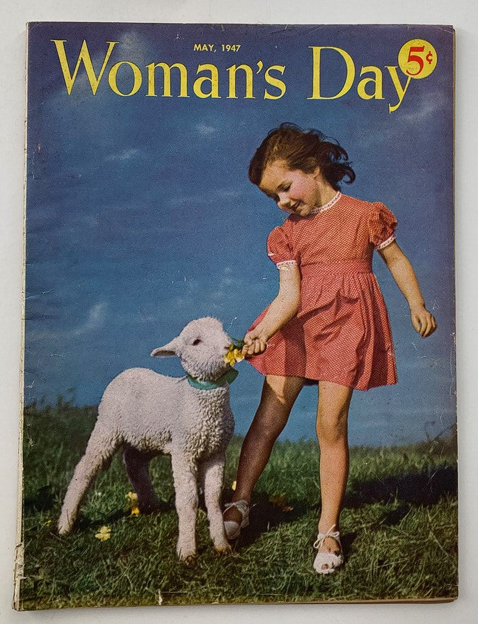 VTG Woman's Day Magazine May 1947 Marthas of the World No Label