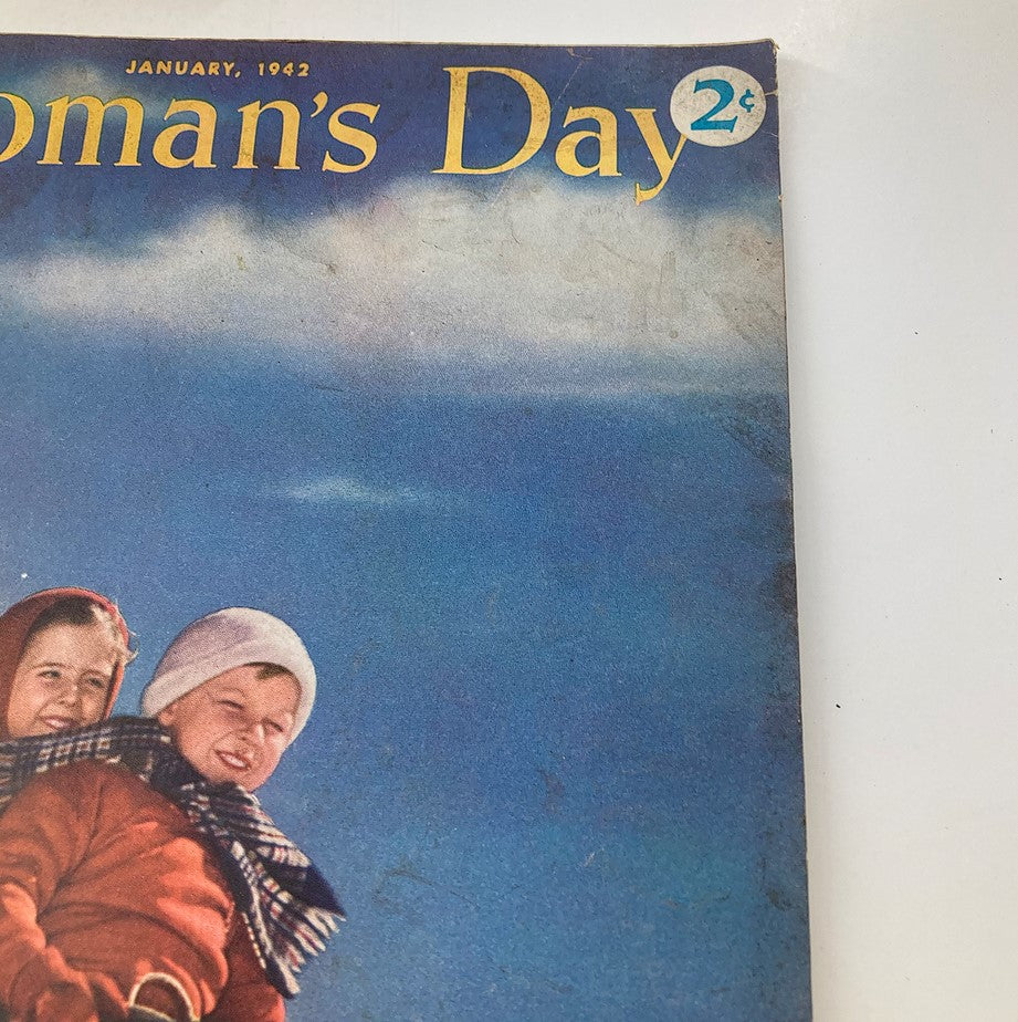 VTG Woman's Day Magazine January 1942 People Are Funny That Way No Label