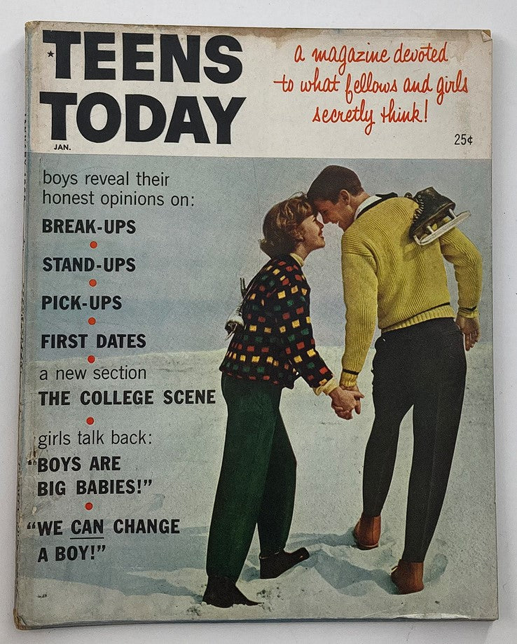 VTG Teens Today Magazine January 1960 Vol 1 #5 Ray Solowinski No Label